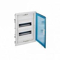 Распределительный шкаф Nedbox 36 мод., IP40, встраиваемый, пластик, прозрачная синяя дверь |  код. 001423 |   Legrand